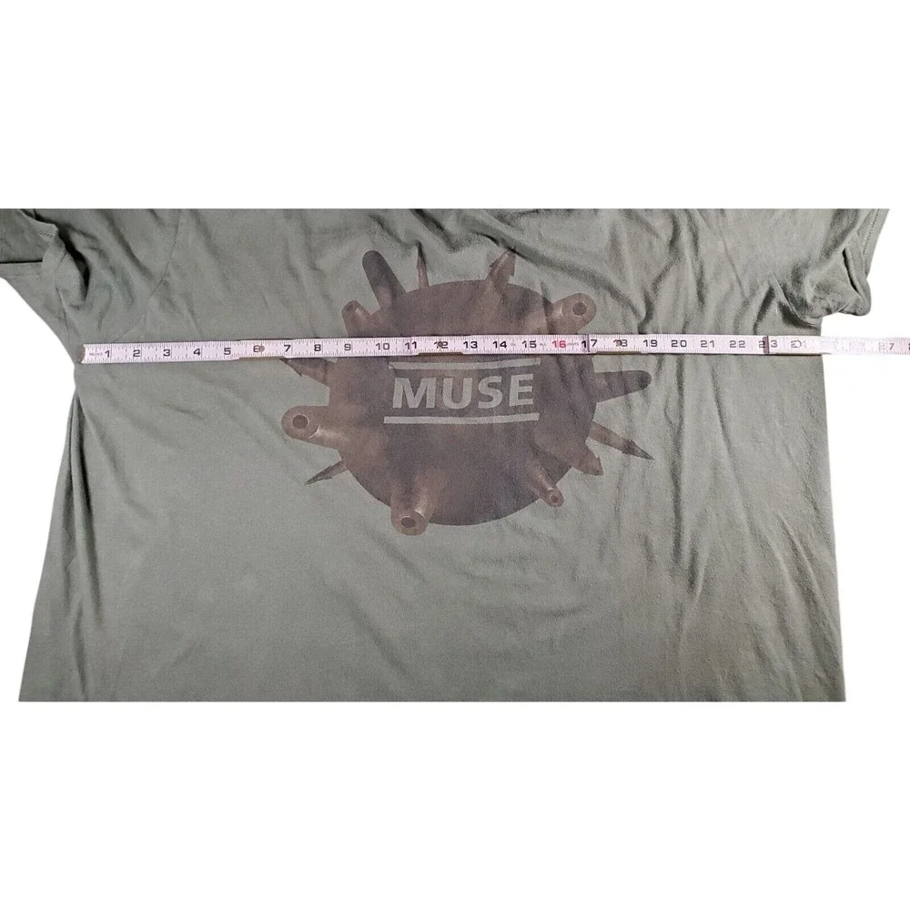 Vintage Muse Psycho Fanclub NYC‎ Concert Tour 2XL T-shirt XXL 2015 RARE